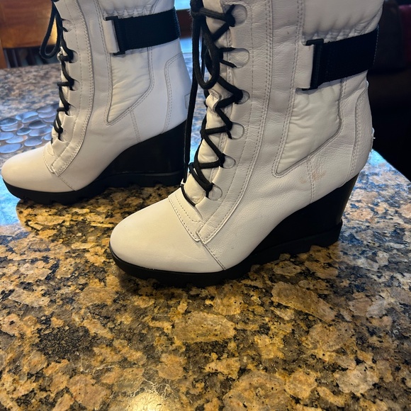 Sorel Joan Uptown mid lace wedge boot - Picture 4 of 16